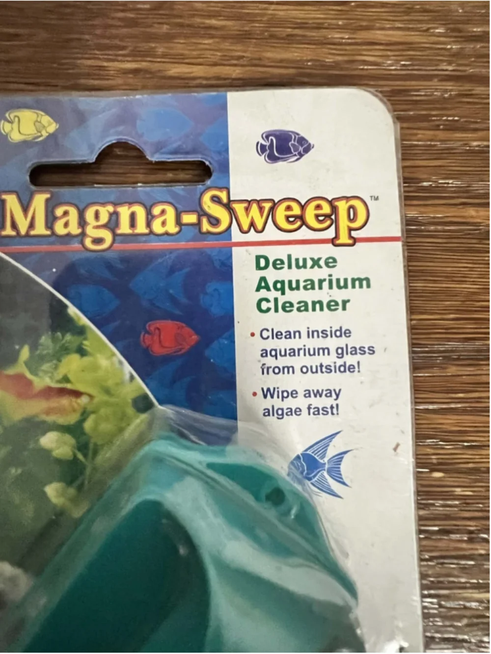 Penn-Plax Magna-Sweep MS-3 Small Deluxe Aquarium Cleaner Magnetic Algae Scraper